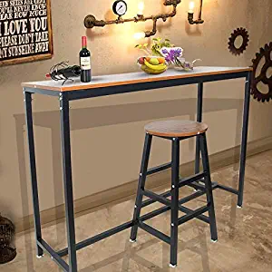 Best Retro Round Tall Table With Bar Stools