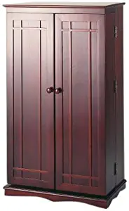 Best Oak Media Storage Cabinet