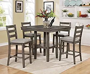 Best Grey Wood Dining Table Set