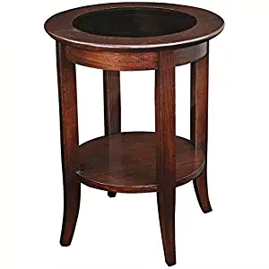 Best Bowerly Hill Round Glass Top End Table