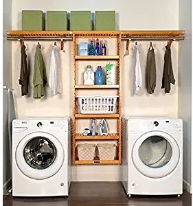 Best Honey Maple Hook Mounted Coat Rack