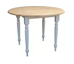 Best Round Dining Table With Drop Leaf Set
