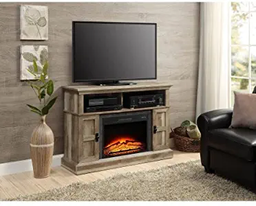 Best Fireplace Tv Stand Red