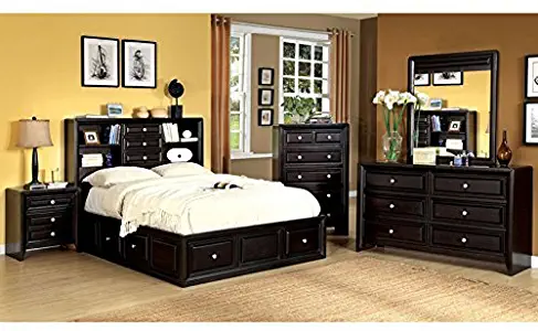 Best Kink Bookcasei Headboard Espresso