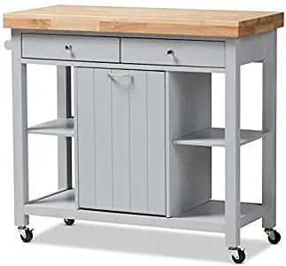 Best Kitchen Island With Trash Bin Compartment