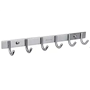 Best Coat Hook Rack Brush Nickel