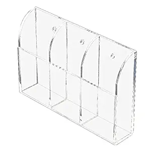 Best Remote Control Holder Wall Mount Media Organizer Storage Box