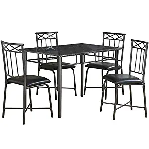 Best Monarch Specialties 5 Piece Dining Table Set