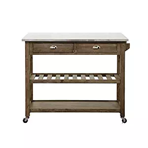 Best Drop Leaf Kitchen Cart In Brown