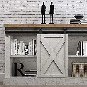 Best Black 36In Tv Stand With Doors