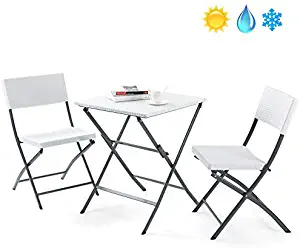Best Bistro Set 3 Piece Outdoor Beach Chair