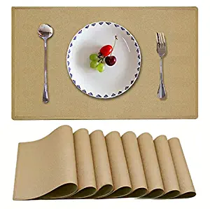 Best Solid Color Placemats For Dining Table