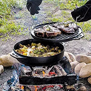 Best Lodge Reversible Griddle Grill Cast Iron Pan