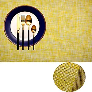 Best Yellow Table Placemats Set Of 6