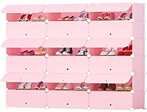 Best Shoe Rack Bench Pink