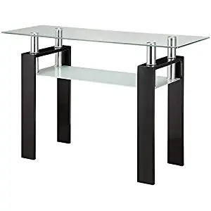 Best Black And Glass Console Table