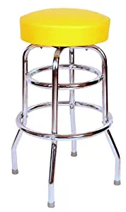 Best Yellow Vintage Bar Stool