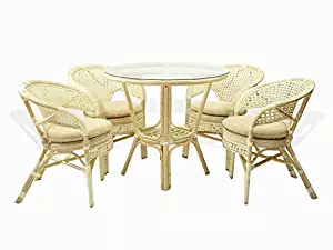 Best 5 Piece White Dining Table Set