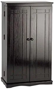 Best Oak Media Storage Cabinet