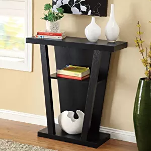 Best Tall Thin Black Console Table