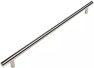 Best Satin Nickel Cabinet Hardware Euro Style Bar Handle Pull – 10′
