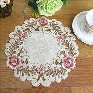 Best Satin Placemats Set For Dining Table, Wine