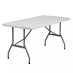 Best Lifetime 32′ Round Granite White Plastic Bar Height Folding Table