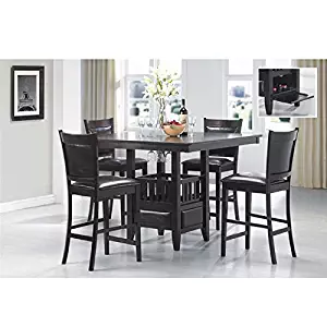 Best Black Counter Height Kitchen Table Set