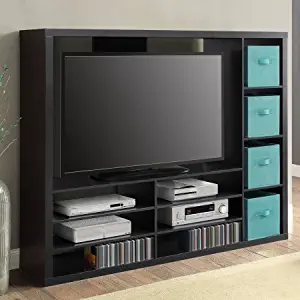 Best Mainstays 55′ Tv Stand With Sliding Glass Doors,