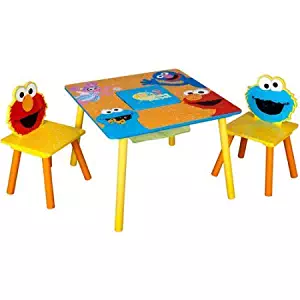 Best Sesame Street Table And Chars Set