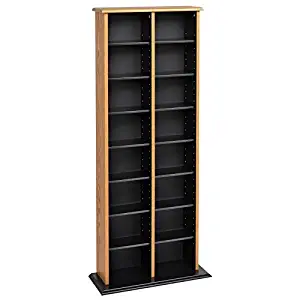Best Oak Media Storage Cabinet
