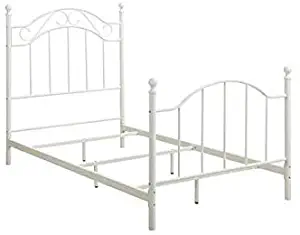 Best Dorel Living Twin Headboard, White