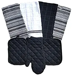 Best Mainstays Teal Island Kitchen Towel Set