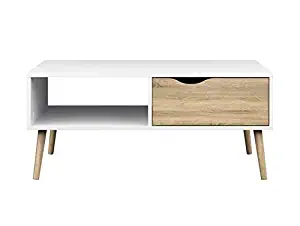 Best Light Oak Finish Coffee Table