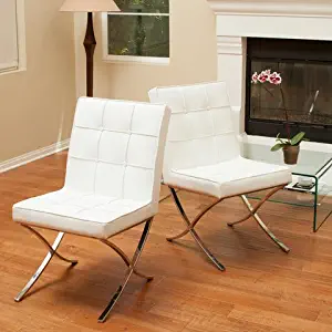 Best White Leather Dining Room Chairs