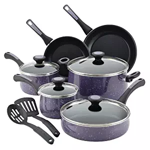 Best Paula Deen Riverbend Aluminum Nonstick Cookware Set 12