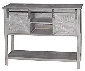 Best Sliding Door Farmhouse Console Table
