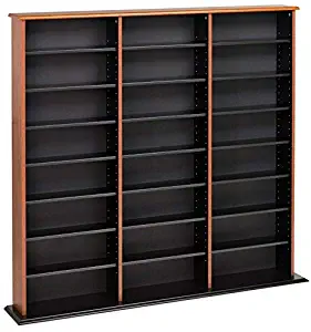 Best Media Stand Storage Towers In Cherry Wood