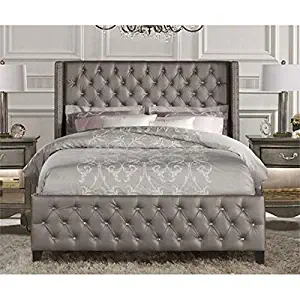 Best Queen Panel Bed Frame Pewter