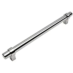 Best Euro Bar Cabinet Handle Polished Chrome