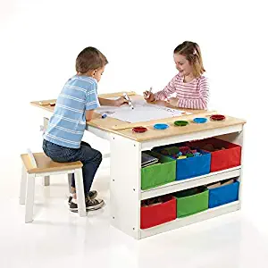 Best Creativity Desk And Easel Kids Table And Chair Set