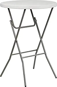 Best 32” Round Plastic Bar Height Folding Table