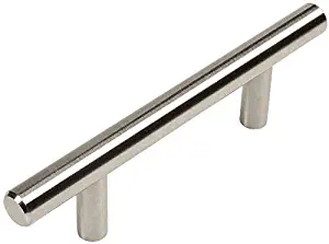 Best Satin Nickel Cabinet Hardware Euro Style Bar Handle Pull – 10′