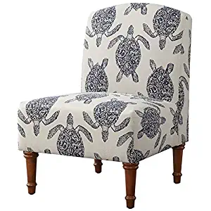 Best Armless Accent Chair Print Dining Room