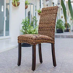 Best D Art Mahogany Seagrass Dining Chair