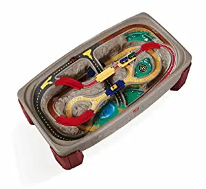 Best Kids Train Set Activity Table Wooden Playset Thomas 50-Piece