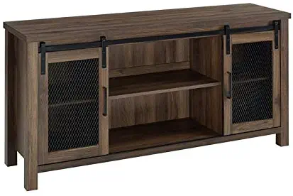 Best Industrial Tv Stand Barnwood