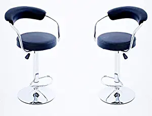 Best Ladder Back Restaurant Bar Stool In Black