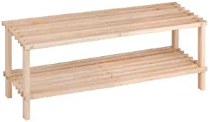 Best 1 Shelf Wood Shoe Rack