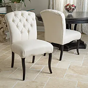 Best Tufted Linene Dining Chair